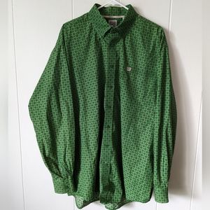 Cinch men's XL long sleeve button down